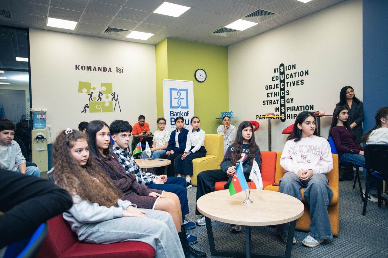 "Bank of Baku"da maliyyə savadlılığı günü - FOTOLAR